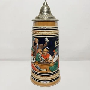 Vintage Marzi And Remy Tedesco Coperchio Birra Stein Bar Raccolta Amici Decorazione .5L  - Foto 1 di 10