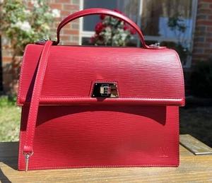 Authentic Louis Vuitton Sevigne Epi Leather GM Satchel/Top Handle Bag - Picture 1 of 24