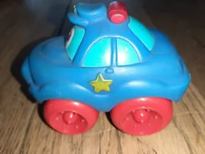 2004 Playskool Wheel Pals Chuck And Friends Tonka Soft Police Car - Picture 1 of 7