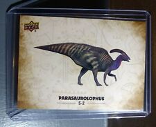 2015 Upper Deck Dinosaurs Parasaurolophus #S-2 Trading Sticker Card