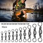 Bearing Rolling Fishing Accessories Solid Ring Fishing Connector Rotary Joint