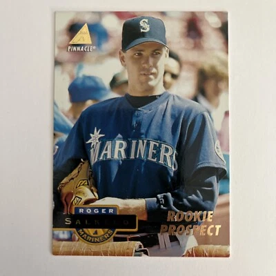 1994 Pinnacle #393 Roger Salkeld - Rookie - Seattle Marines - MLB - Image 1 of 2