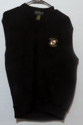 Vintage Izod Club Men's L Black 100th U. S. Open Pebble Beach Pullover Vest - Image 1 of 4