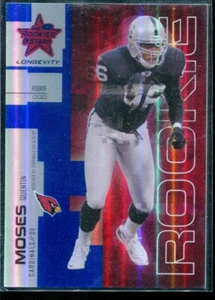 2007 Rookies and Stars Longevity Sapphire #168 Quentin Moses Card RC 70/99 - Picture 1 of 1