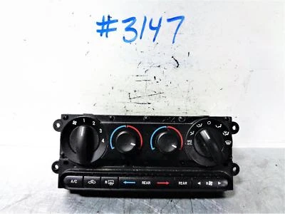 Ford Freestar 2004 controlador de aire acondicionado térmico manual con aire acondicionado trasero P/N 3F2H-19808-BG Foto 1 de 4