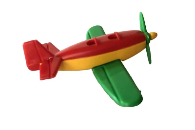 BRUDER Miniature Plastic Propeller Airplane 2" Toy KLEMM 4 Made in Germany  - Image 1 of 4