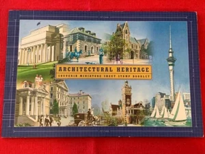E7956 NEW ZEALAND 2002 ARCHITECTURAL HERITAGE STAMP BOOKLET  - Picture 1 of 5