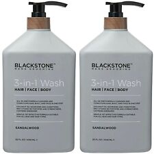 Blackstone Men's Grooming 3-in-1 Body Wash - 35oz