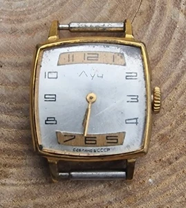 luch uhr " vergoldet" - Bild 1 von 2