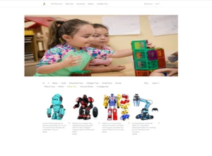 Electronic Toys Drop shipping / eCommerce / Affiliate Mobile Responsive Website - Picture 1 of 7