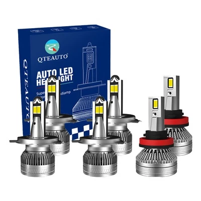 Luz diurna de neblina 6 H4HB29003H8H9H11 LED feixe alto baixo para 2012-2014 Toyota Yaris - Imagem 1 de 4