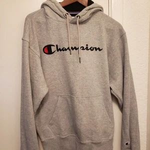 Champion - HERRENGRÖSSE MEDIUM - GRAUER HOODIE - Authentic Athleticwear - Bild 1 von 10