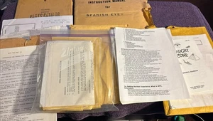 Large Lot Of Pinball Instruction Handbooks Schematics Twilight Zone Gorf & More - Picture 1 of 8