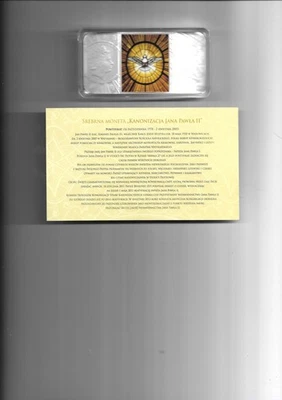 NIUE 2014 JUAN PABLO II CANONIZACIÓN HERMOSA PRESENTACIÓN Foto 1 de 2