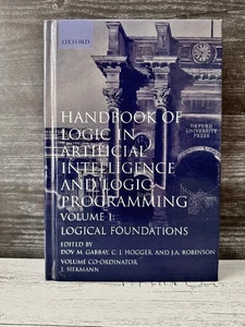 Handbook of Logic Artificial Intelligence and Logic Programming Vol 1 Oxford HC - Picture 1 of 5