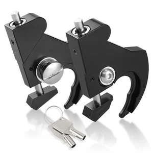 For Harley Sissy Bar Luggage Rack Locking Latch Clip Kit Detachable Rotary Parts - Imagen 1 de 7