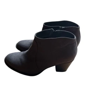Market & Spruce Serah Wildleder-Booties grau Größe 11 Stiefeletten mit Absatz neu ohne Etikett - Bild 1 von 3