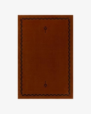 Hand-Tufted Wool Rug 9x12 ft -Nordic Knots Burgundy Design, Handmade Area Rug - Image 1 of 4