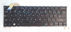 Original Acer Aspire R7-371T UK keyboard QWERTY backlit NK.I1213.02R - Picture 1 of 2