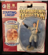Starting Lineup Cooperstown Collection Babe Ruth 1995 Series MLB Action Figure