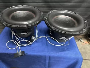 2 X Audiopipe TXX-BD2-12 12 pulgadas 12" doble 4 ohmios subwoofer de audio para automóvil 1500 vatios - Imagen 1 de 7