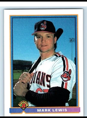 1991 Bowman #70 Mark Lewis Near Mint - Image 1 of 2