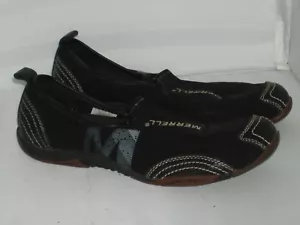 MERRELL PERFORMANCE FOOTWEAR BARRADO WOMEN'S SIZE 7.5 BLACK/WHITE - Picture 1 of 6