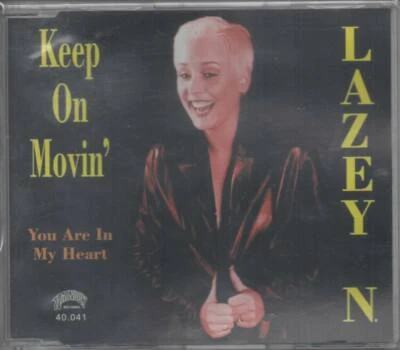 Lazey N. Keep on movin´ You are in my heart NEU Maxi CD sehr RAR Rainbow 40.041 - Bild 1 von 2