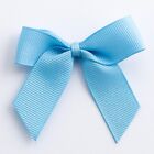 Grosgrain Ribbon Bows 5cm Wide Self Adhesive Sticky Pre-Tied Hair Gift Crafts