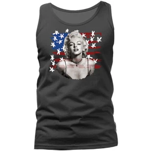 Monroe Front of US Flag Graphic Tank Top - Bild 1 von 11