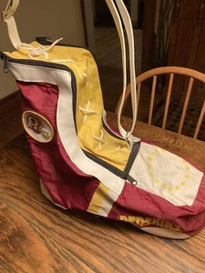 Vintage 80’s/90’s Washington Redskins Cleat/Shoe Shaped Tote Bag Duffle NFL RARE - Picture 1 of 10