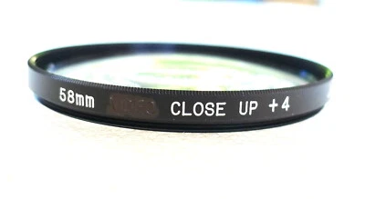 58mm CLOSE UP Lens +4 Filter - Japan - NEW  - Image 1 of 4