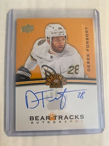 2023-24 Upper Deck Bruins Centennial Bear Tracks Autographs Derek Forbort BT-DF - Picture 1 of 2