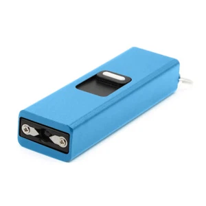 1 Pack Blue Stun Gun Maximum Power Rechargeable With Bright Flashlight - Picture 1 of 7