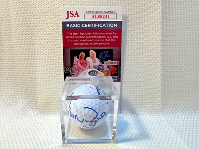 Мяч для гольфа с автографом Джима Дента из Titleist 4 TPC Piper Glen JSA - Изображение 1 из 4