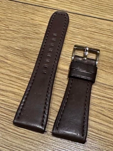 Original OEM Raymond Weil Don Giovanni dunkelbraun Lederband 26mm 20mm 26/20 - Bild 1 von 6