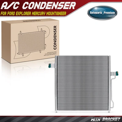 Condensador de CA con soporte para Ford Explorer Mercury Mountaineer 2006-2010 aluminio Foto 1 de 4