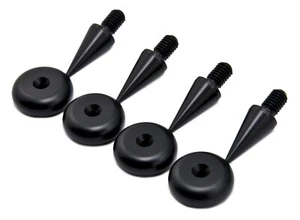 PrecisionGeek - M6 BLACK Speaker Spikes + 20mm Spikes Shoes Round - Picture 1 of 2