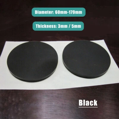 60mm-179mm Rutschfeste Flache Stoßstangenpads Silikongummi Füße Selbstklebend - Bild 1 von 4