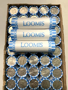 3 Bank Rolls of Nickels Unsearched New Sealed Bank Box 2024 2025 & Error Poss - Picture 1 of 4