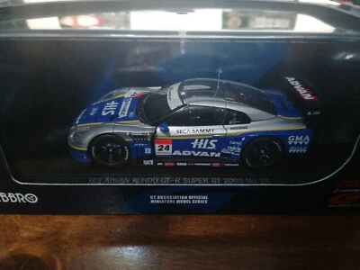 Ebbro 1/43 Nissan GT-R #24 Super GT 2009 44175 - Immagine 1 di 2