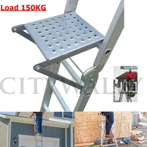 Folding Step Platform Ladder Work Ladder Work Step Heavy Duty Bearing 150 KG UK - Picture 1 of 12