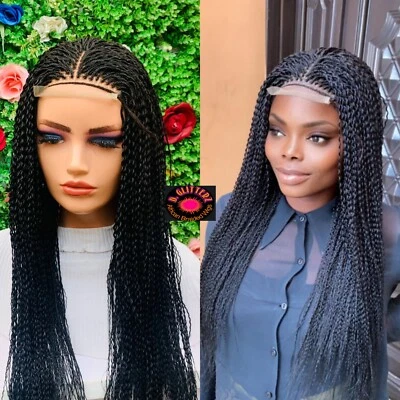 PELUCA TRENZADA SANDÍA EN CIERRE DE ENCAJE 4"4 30" Foto 1 de 3