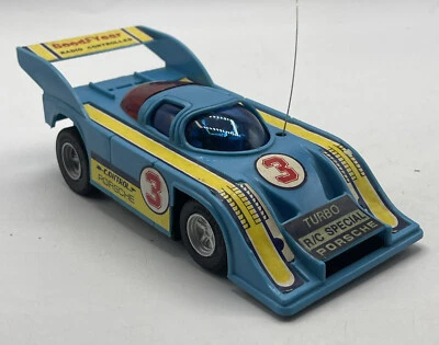 VTG  Radio Shack Battery Powered Radio Control Porsche #3 As Is No R/C For Parts - Image 1 of 4