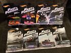 Hot Wheels Walmart Exclusive 2016 Fast And Furious Complete 8 Car Set