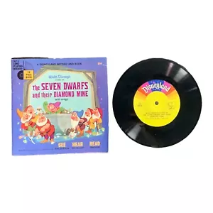 The Seven Dwarfs and their Diamond Mine book and record #314 1967 - Picture 1 of 5