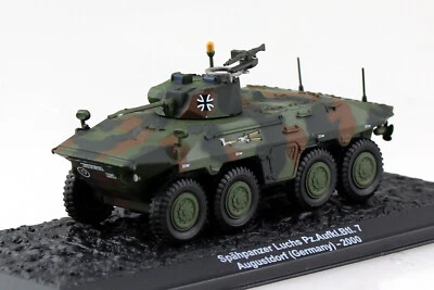 Panzer Spähpanzer Luchs Deutschland 2000 Fertigmodell 1:72 Altaya Modell