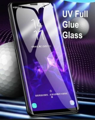 Flüssig UV Voll Hartglas Displayschutzfolie für Samsung S25 S24+ S23+ S21 S22 - Bild 1 von 4
