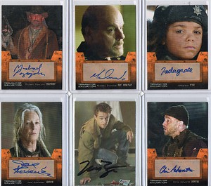 The Terminator  -  Autograph, Sketch & Costume Card Selection NM  