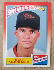 Ben McDonald 1990 Topps Bazooka #10 Shining Star Baltimore Orioles